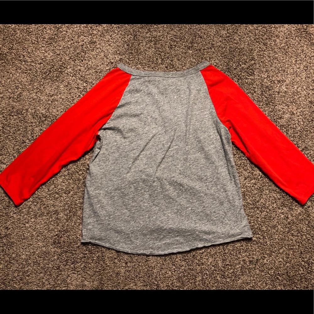 Levi’s 3/4 Sleeve Baseball Tee Red Love & Levi's - Picture 6 of 6